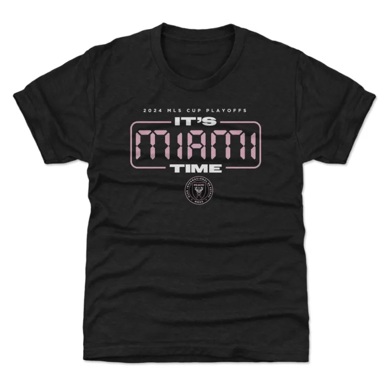 Inter Miami CF It's Miami Time 2024 Playoffs WHT sold by 500 Level