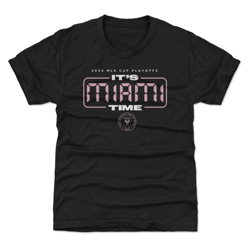 Inter Miami CF It's Miami Time 2024 Playoffs WHT sold by 500 Level