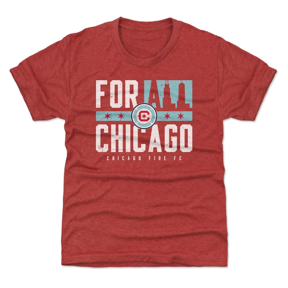 Chicago Fire FC For All Chicago WHT sold by 500 Level product image thumbnail 2