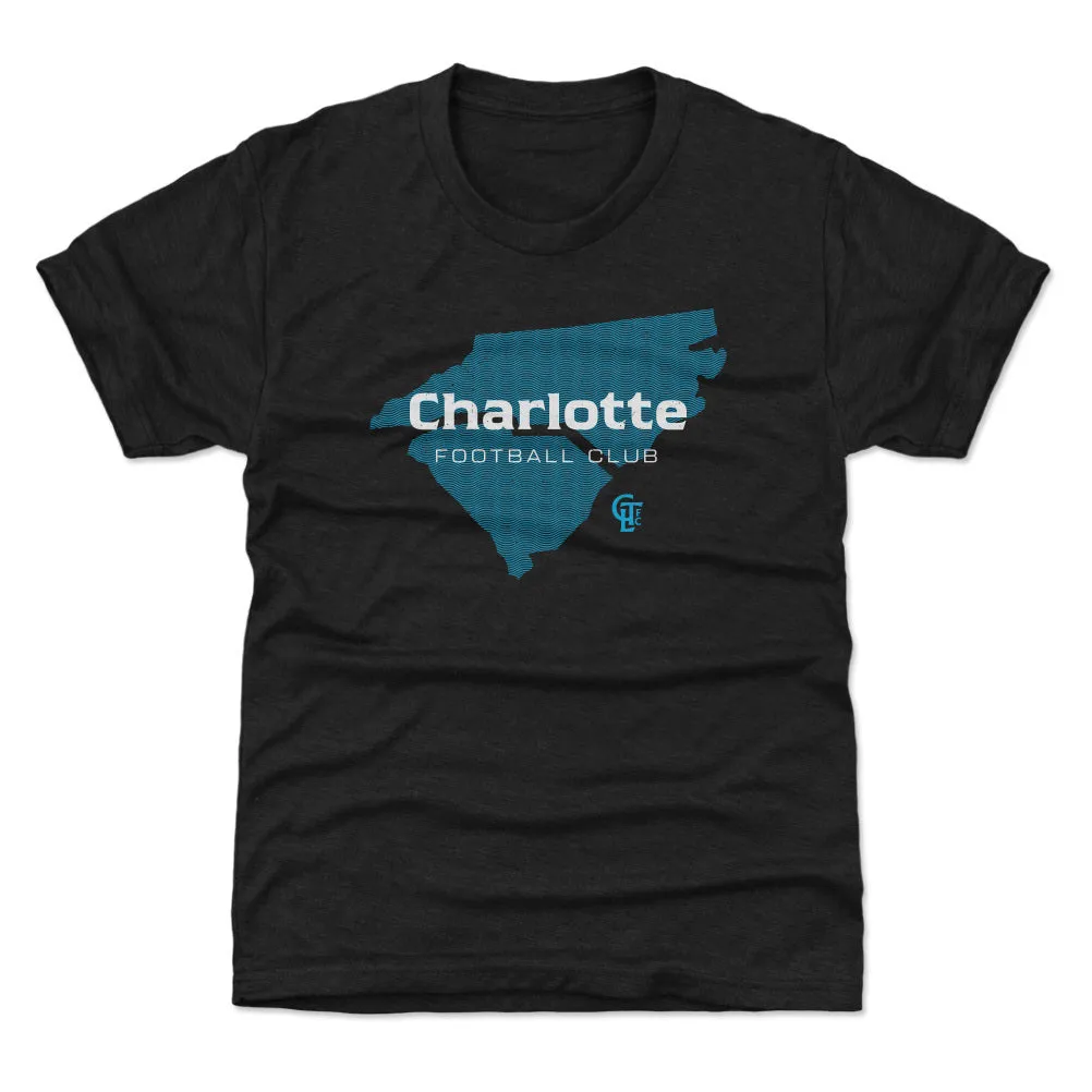 Charlotte FC State Silhouette WHT sold by 500 Level