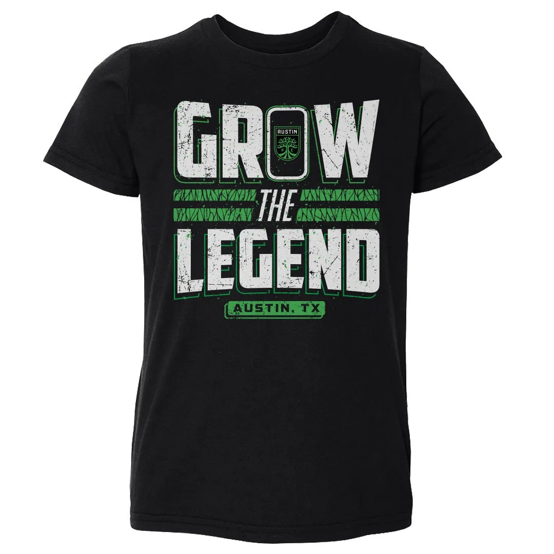 Austin FC Grow The Legend Grunge WHT sold by 500 Level