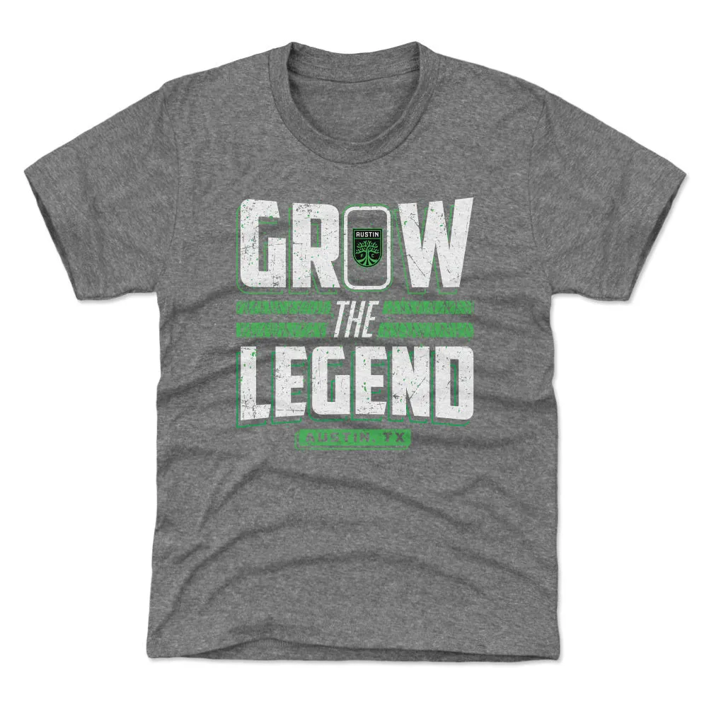Austin FC Grow The Legend Grunge WHT sold by 500 Level