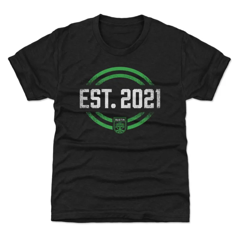 Austin FC Est. 2021 WHT sold by 500 Level