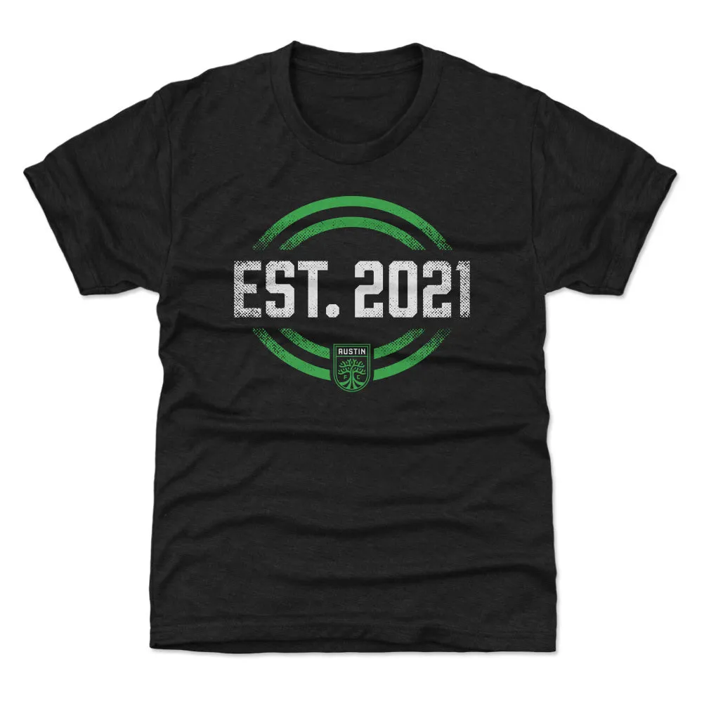 Austin FC Est. 2021 WHT sold by 500 Level