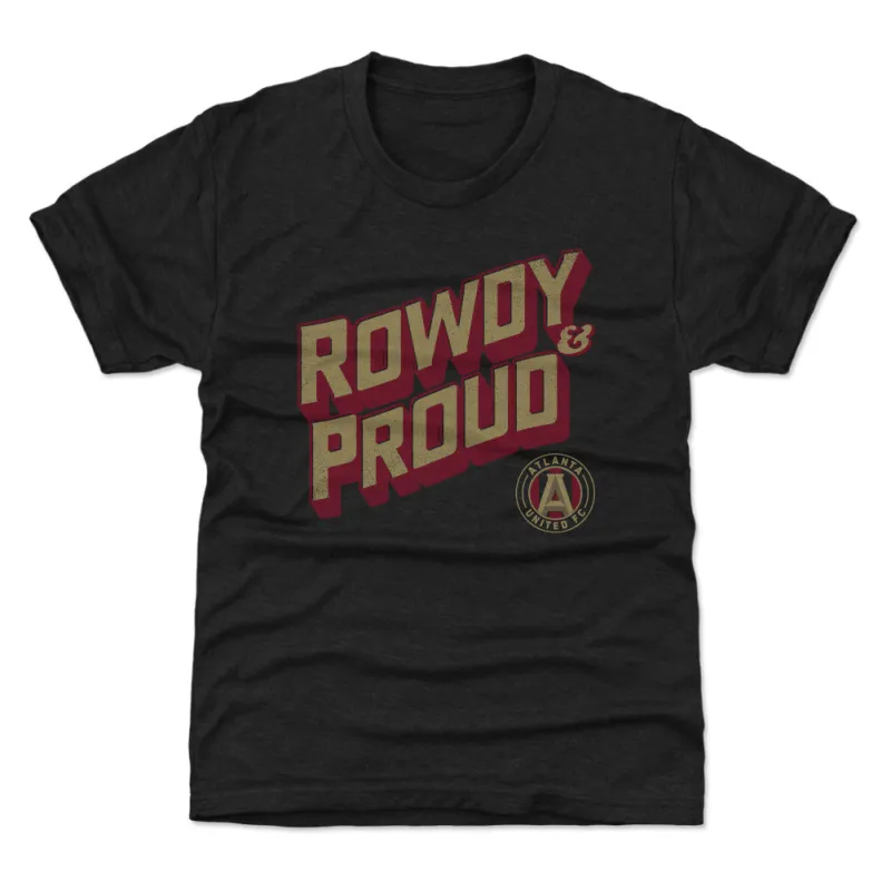 Atlanta United FC Rowdy & Proud WHT sold by 500 Level
