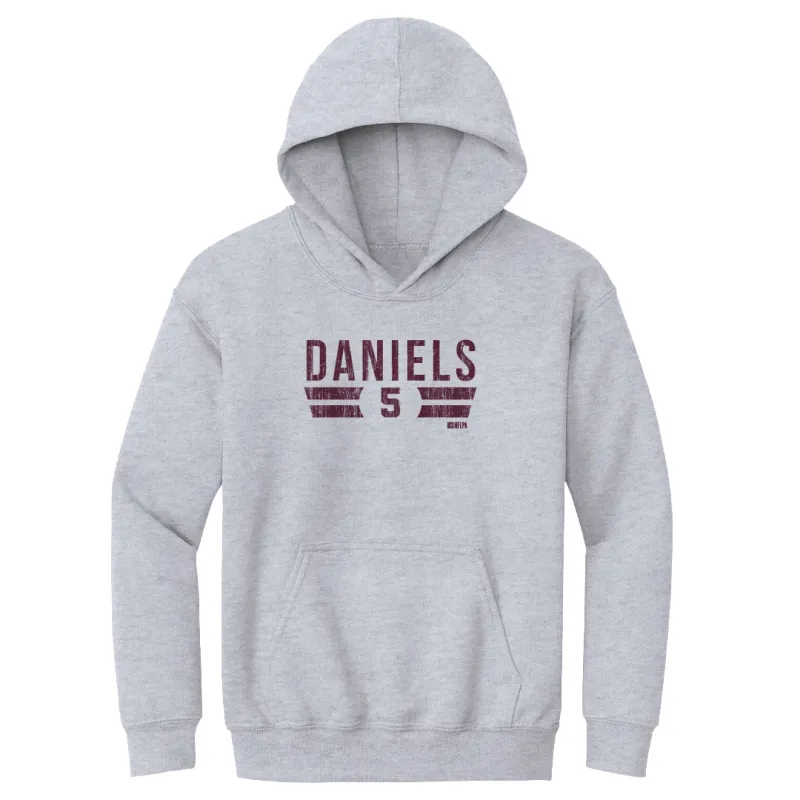 Jayden Daniels Washington Font sold by 500 Level