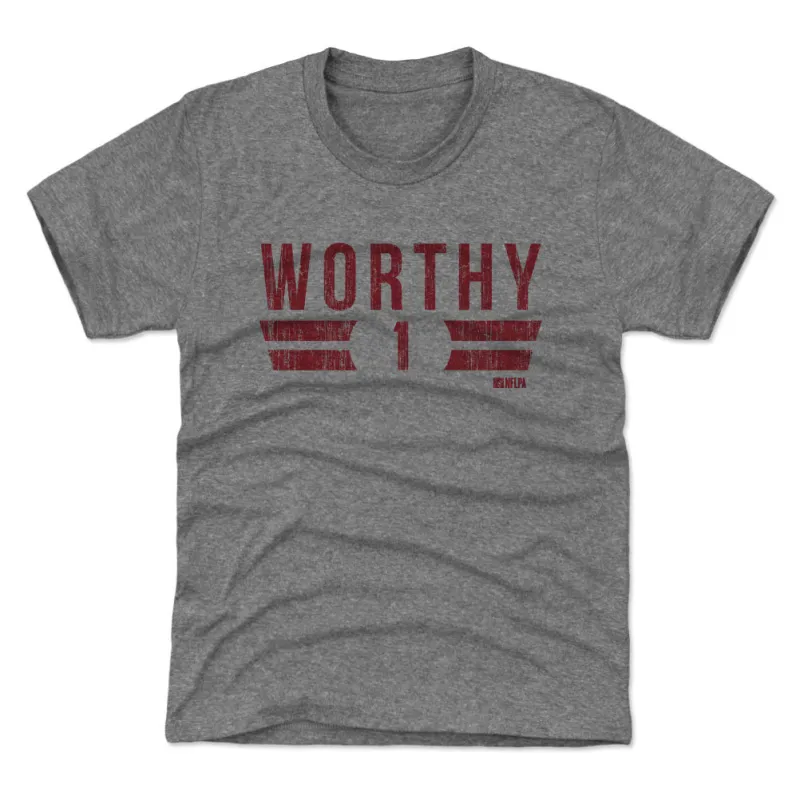 Xavier Worthy Kansas City Font sold by 500 Level