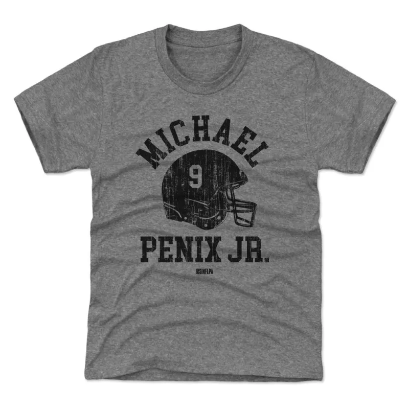 Michael Penix Jr. Atlanta Helmet Font sold by 500 Level