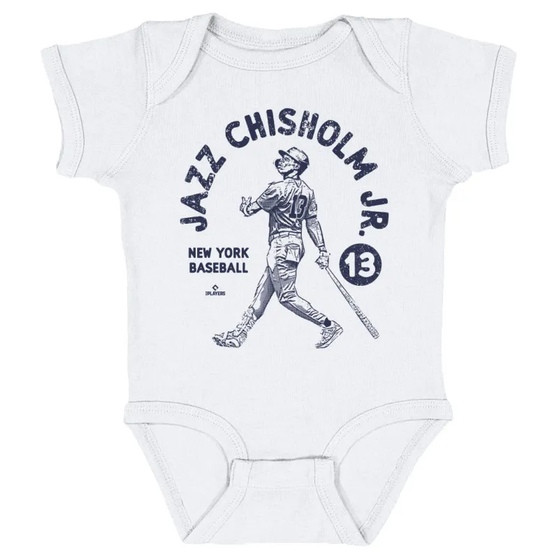 Jazz Chisholm Jr. New York Y Stamp WHT sold by 500 Level