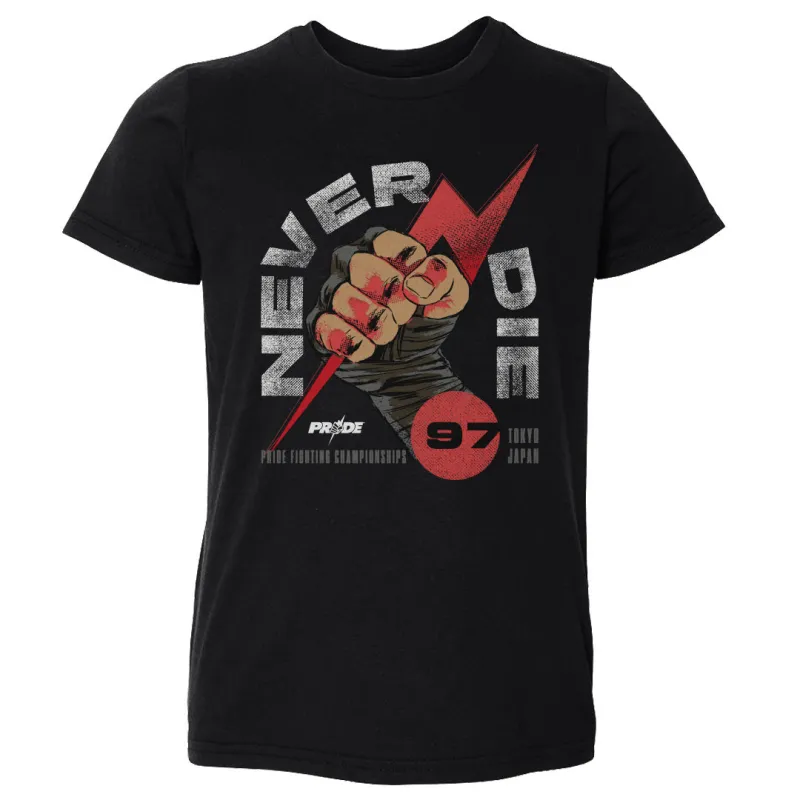 PRIDE Fighting Championships Never Die Fist WHT sold by 500 Level