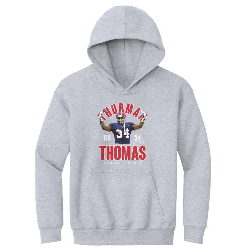 Thurman Thomas Buffalo Player Name WHT sold by 500 Level