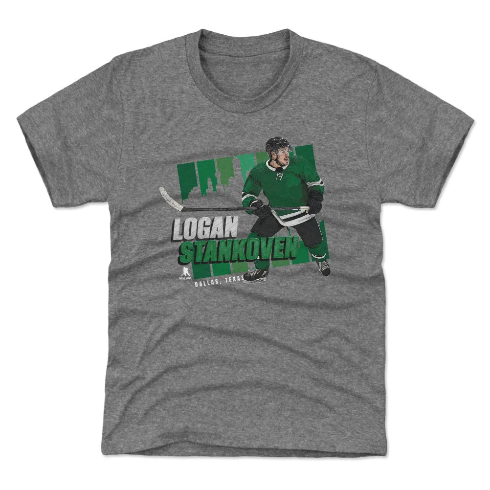 Logan Stankoven Dallas City Stack WHT sold by 500 Level product image thumbnail 2