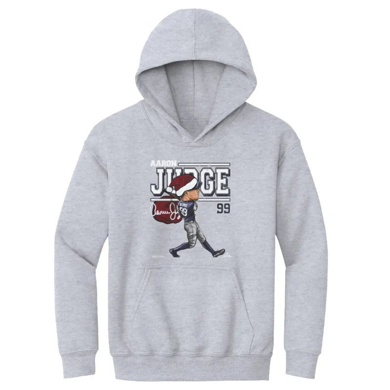 Aaron Judge New York Y Cartoon Santa Hat WHT sold by 500 Level