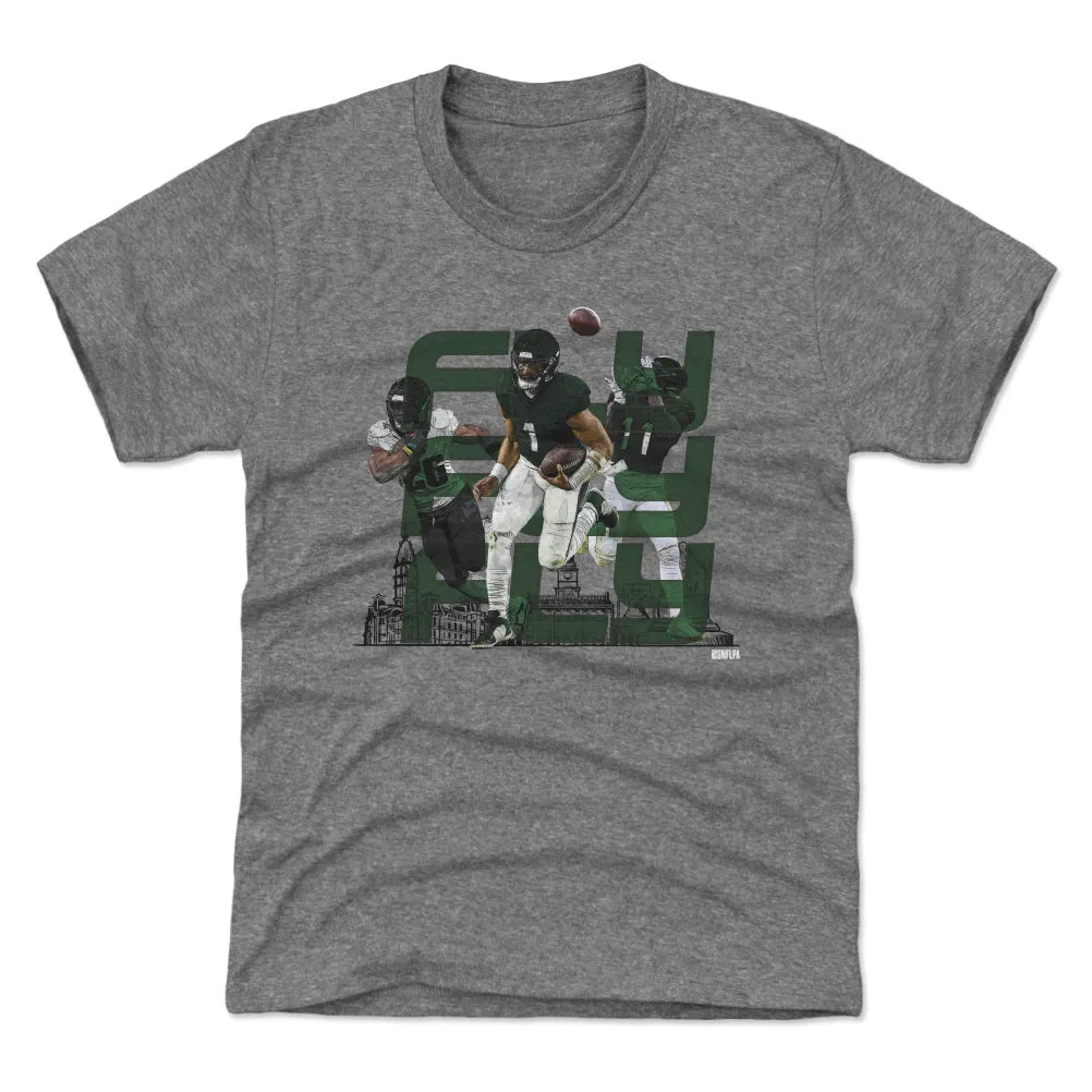 Jalen Hurts Philadelphia Brotherly Love Trio WHT sold by 500 Level