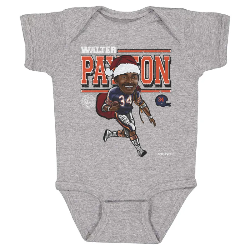 Walter Payton Chicago Cartoon Santa Hat WHT sold by 500 Level