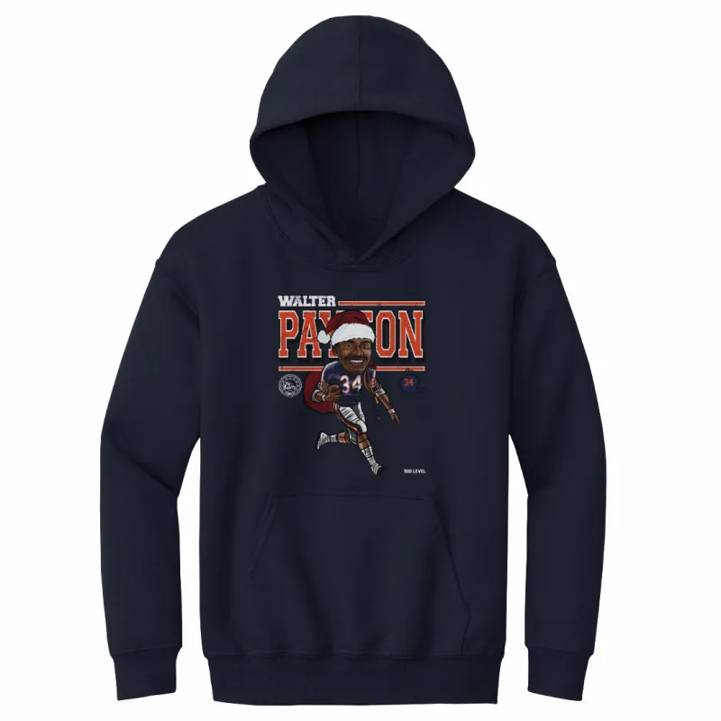 Walter Payton Chicago Cartoon Santa Hat WHT sold by 500 Level