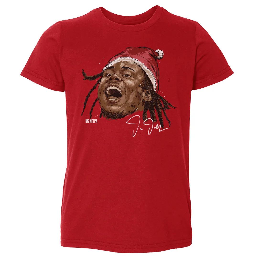Justin Jefferson Minnesota Portrait Santa Hat WHT sold by 500 Level product image thumbnail 3