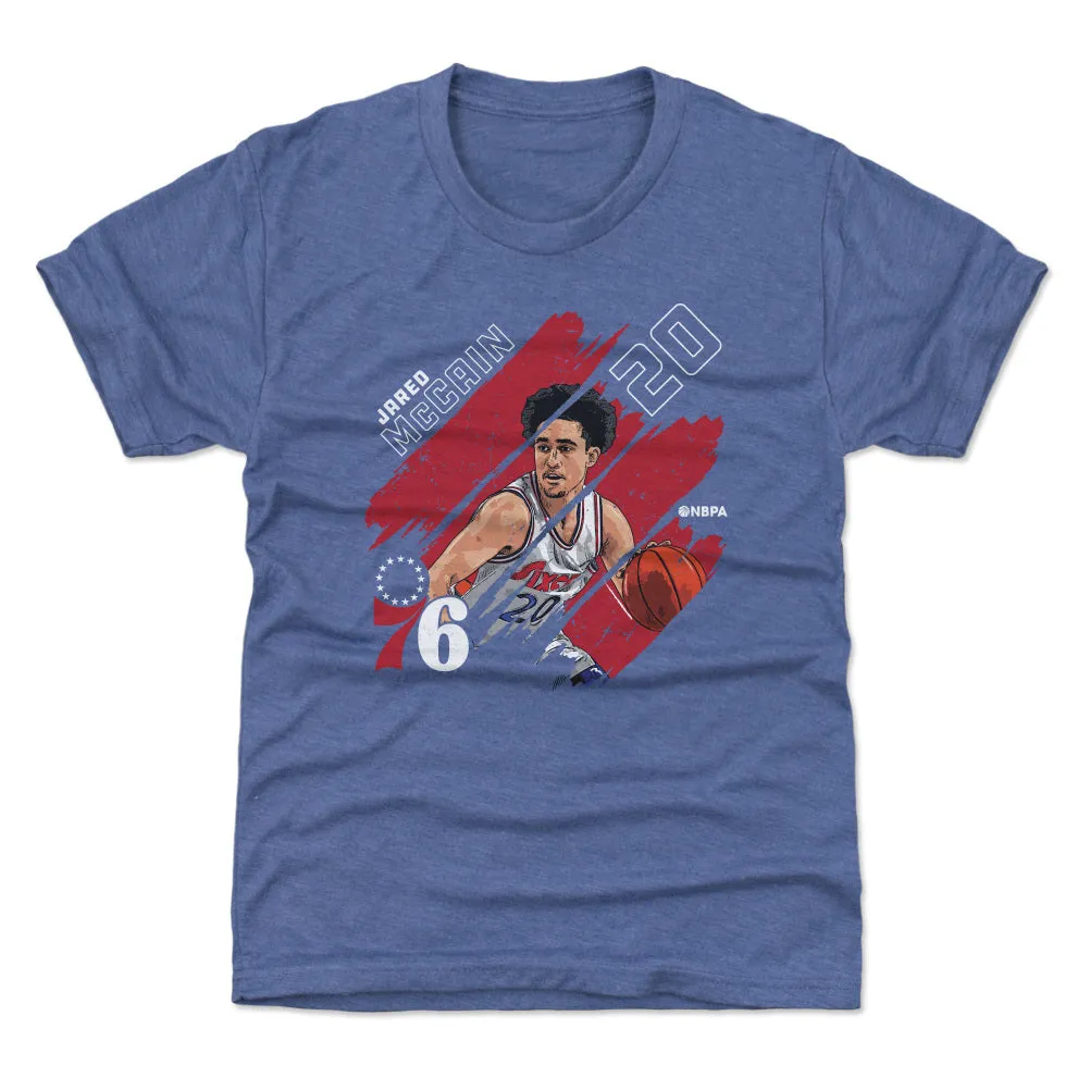 Jared McCain Philadelphia 76ers Stripes WHT sold by 500 Level product image thumbnail 2