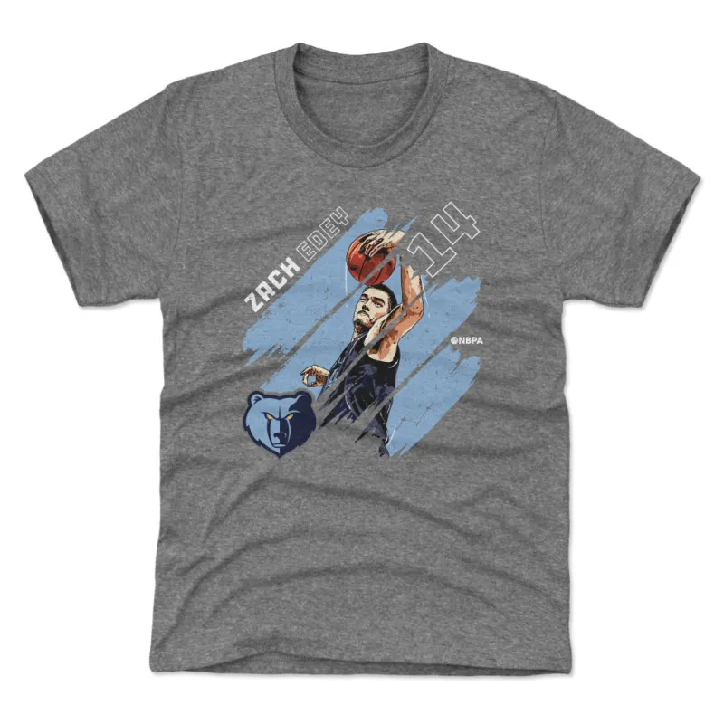 Zach Edey Memphis Grizzlies Stripes WHT sold by 500 Level