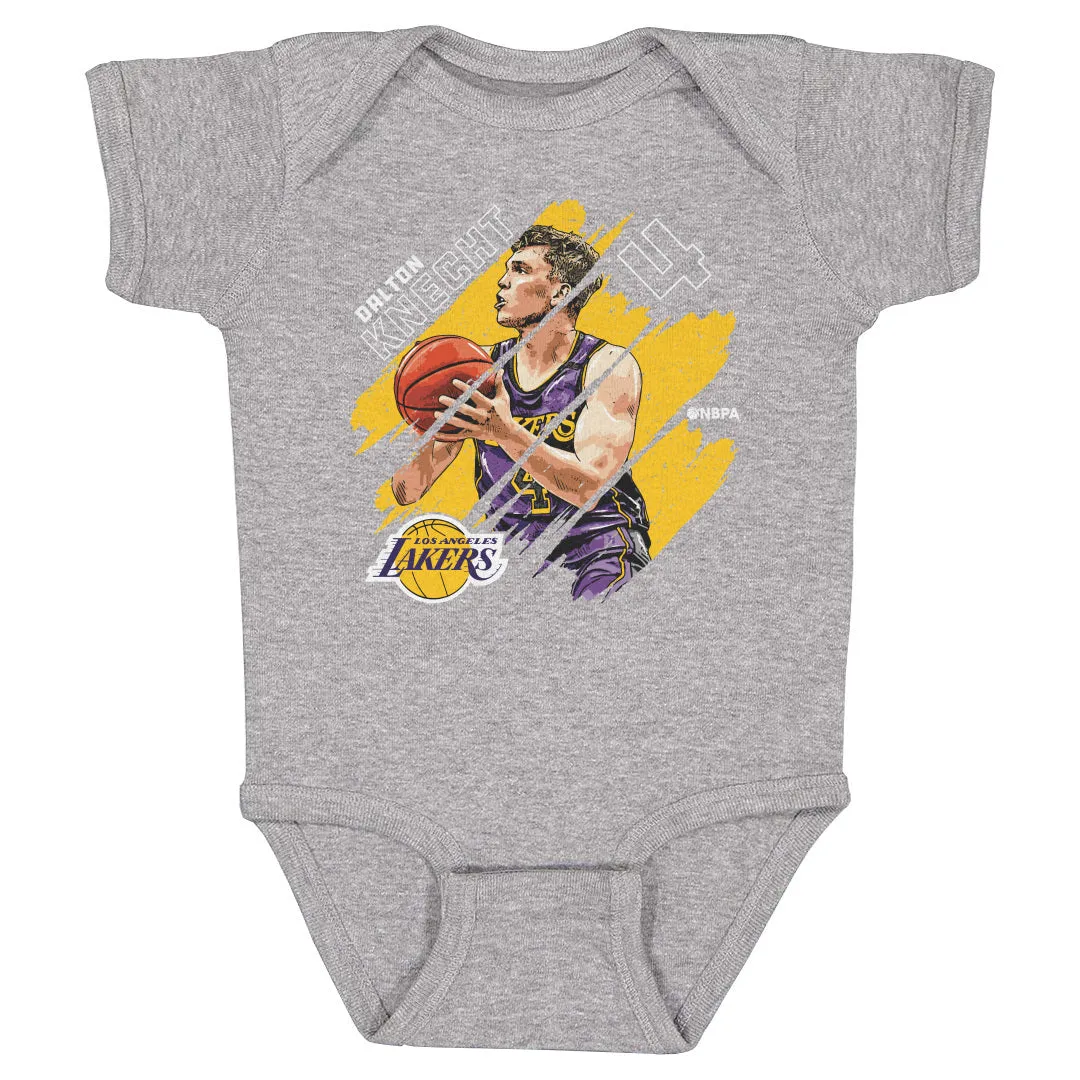 Dalton Knecht Los Angeles Lakers Stripes WHT sold by 500 Level product image thumbnail 2