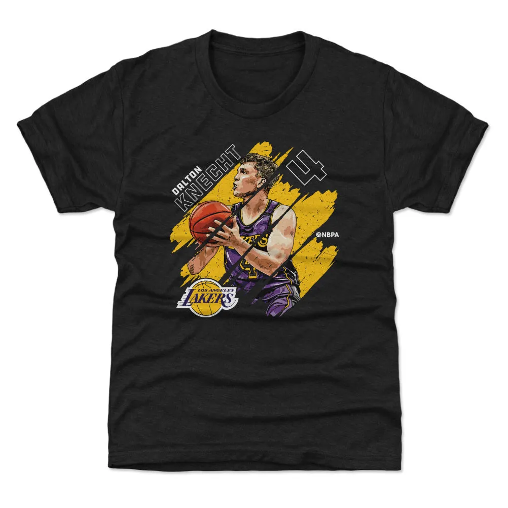 Dalton Knecht Los Angeles Lakers Stripes WHT sold by 500 Level product image thumbnail 2