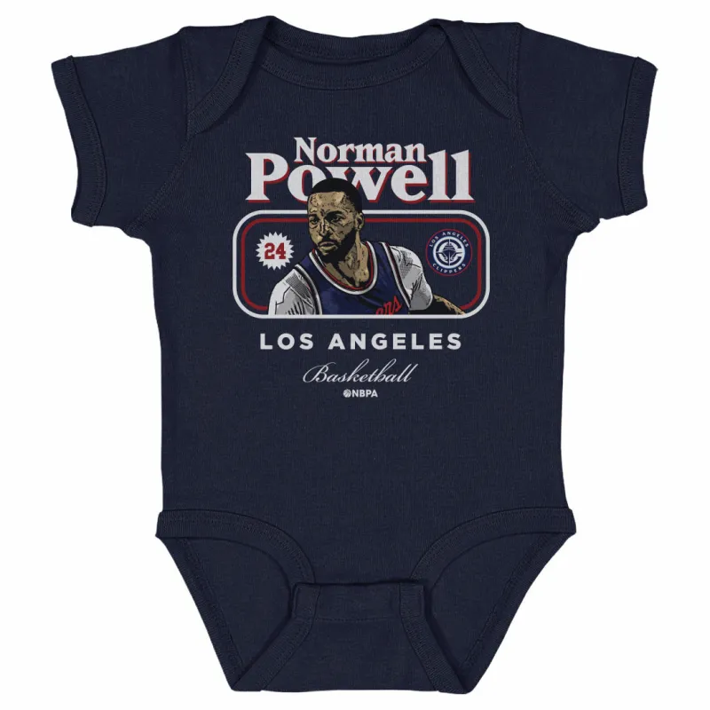 Norman Powell Los Angeles Clippers Cover WHT sold by 500 Level