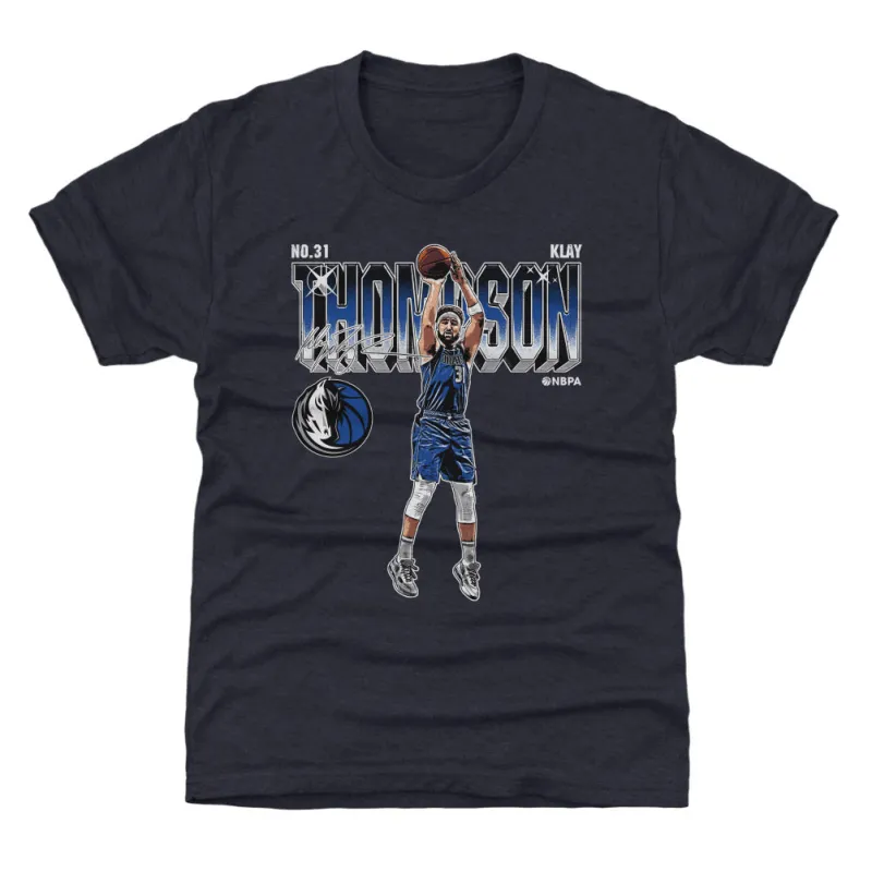 Klay Thompson Dallas Mavericks Futuristic WHT sold by 500 Level