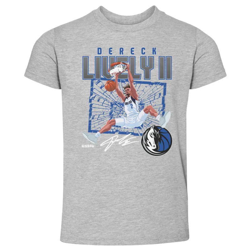 Dereck Lively Dallas Mavericks Shattered WHT sold by 500 Level