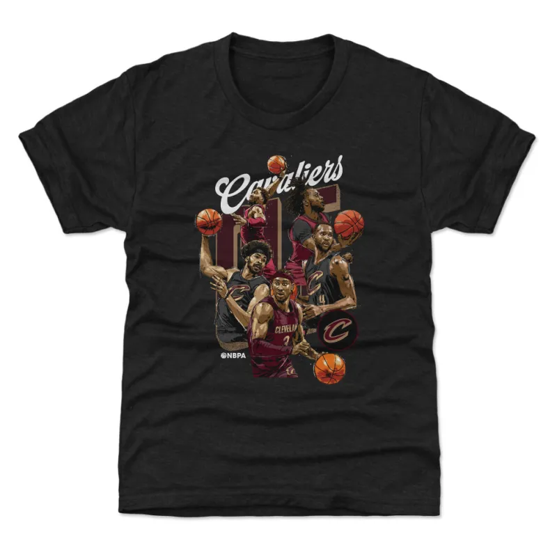 Cleveland Cavaliers Starting 5 WHT sold by 500 Level