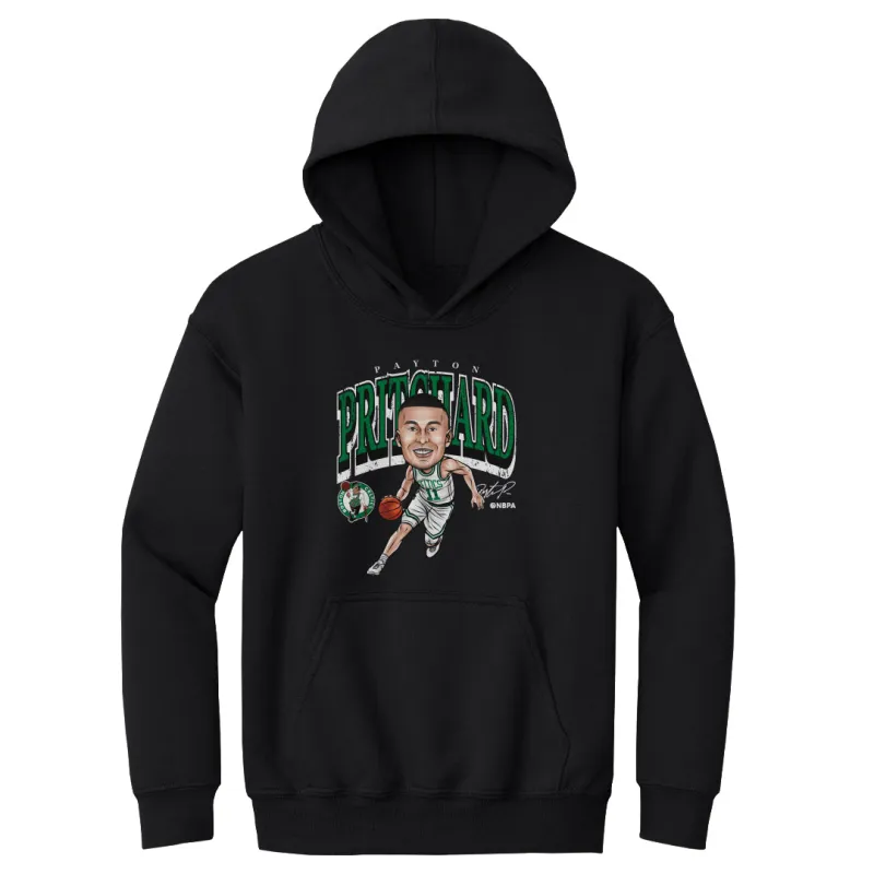 Payton Pritchard Boston Celtics Cartoon WHT sold by 500 Level