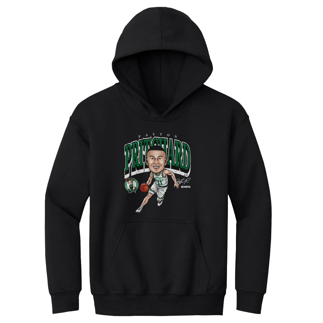 Payton Pritchard Boston Celtics Cartoon WHT sold by 500 Level