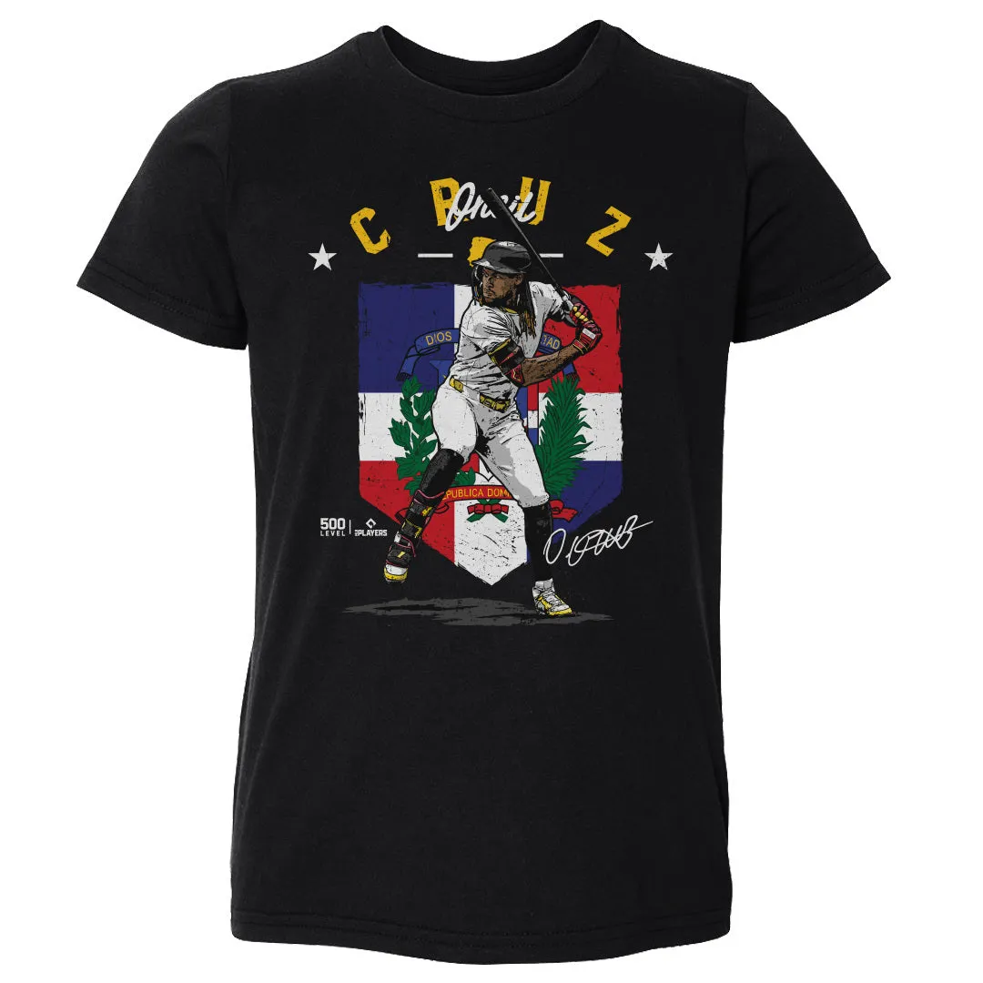 Oneil Cruz Pittsburgh Country Flag WHT sold by 500 Level product image thumbnail 2