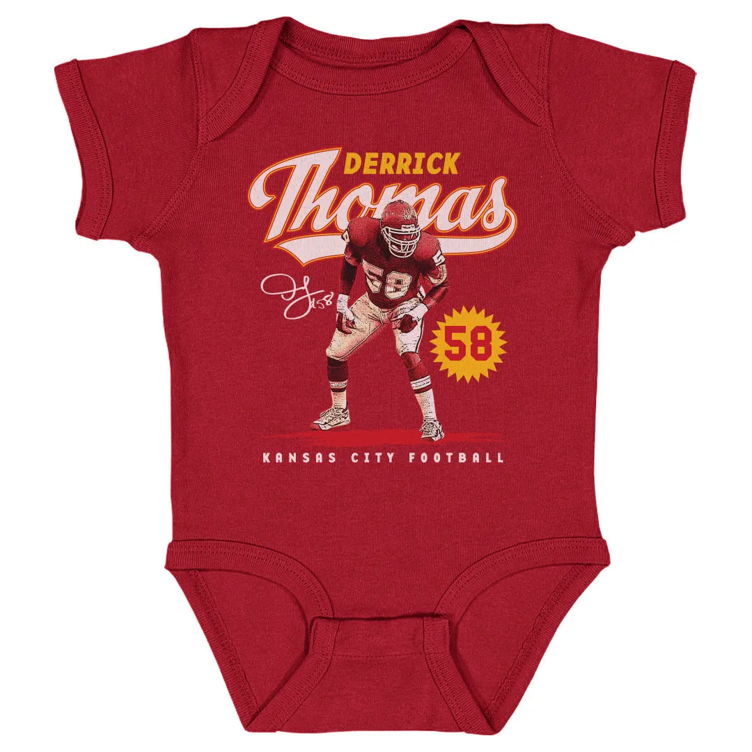 Derrick Thomas Kansas City Vintage Script WHT sold by 500 Level product image thumbnail 2