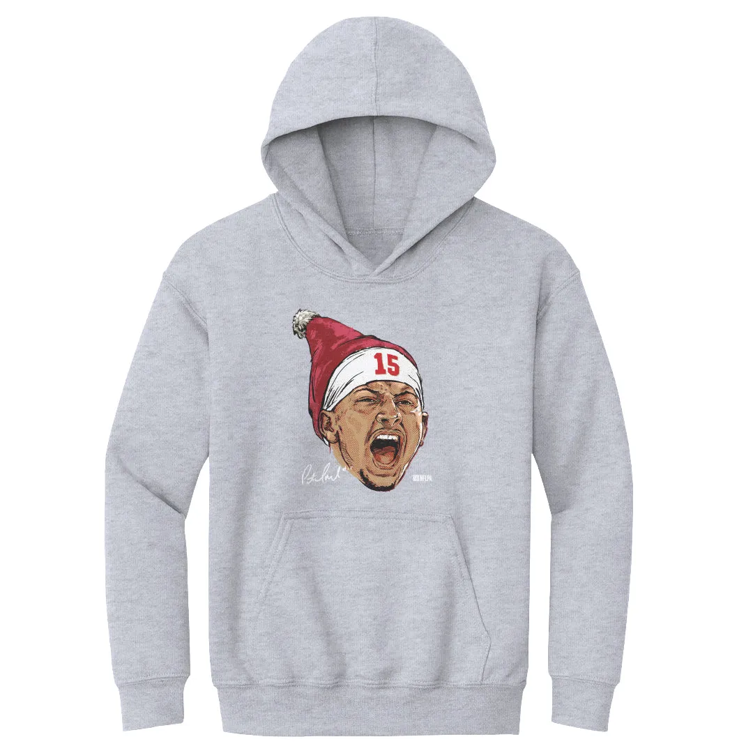 Patrick Mahomes Kansas City Portrait Santa Hat WHT sold by 500 Level product image thumbnail 2