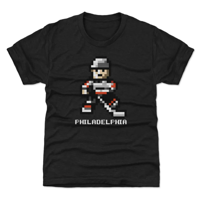 Philadelphia Hockey 8-bit WHT sold by 500 Level