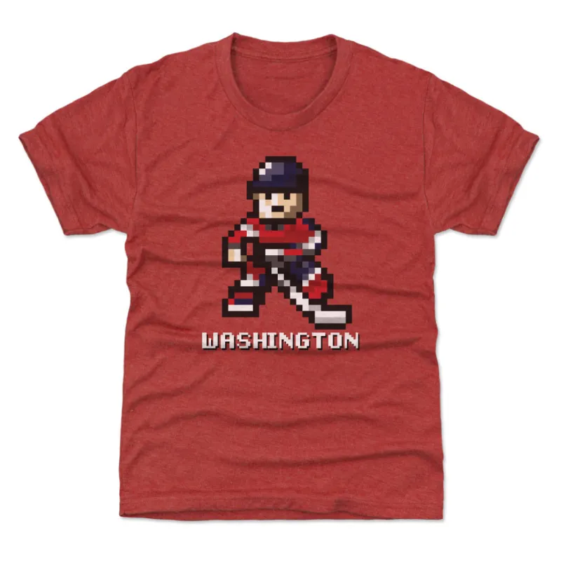Washington Hockey 8-bit WHT sold by 500 Level