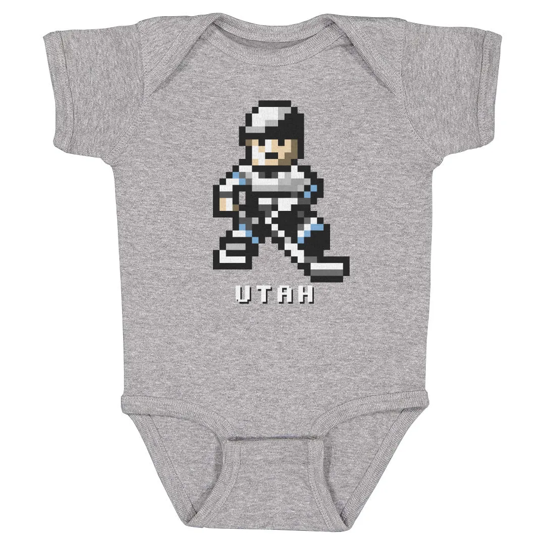 Utah Hockey 8 bit WHT sold by 500 Level