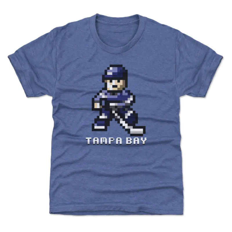Tampa Bay Hockey 8 bit WHT made by 500 Level