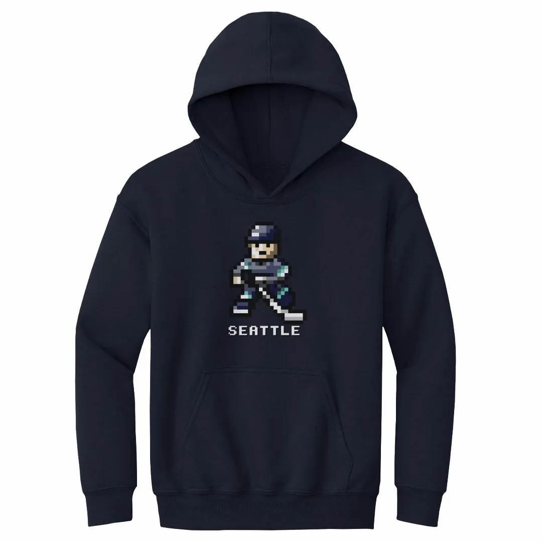 Seattle Hockey 8-bit WHT sold by 500 Level product image thumbnail 2