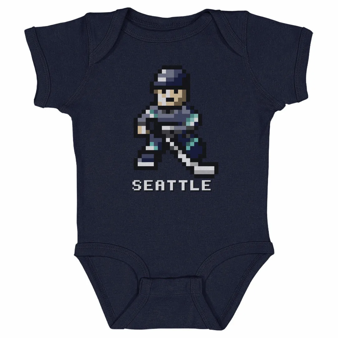 Seattle Hockey 8-bit WHT sold by 500 Level