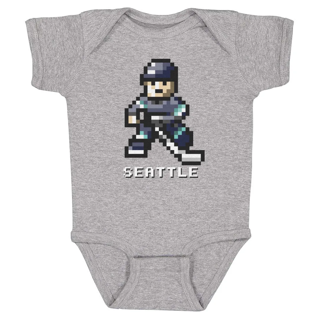 Seattle Hockey 8-bit WHT sold by 500 Level product image thumbnail 2