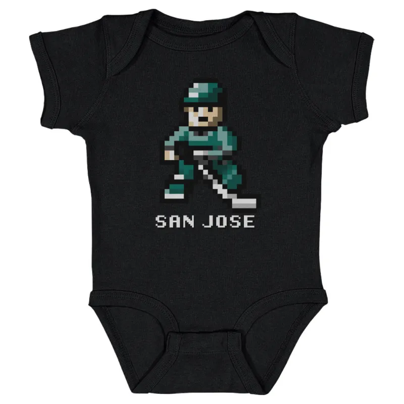 San Jose Hockey 8-bit WHT sold by 500 Level