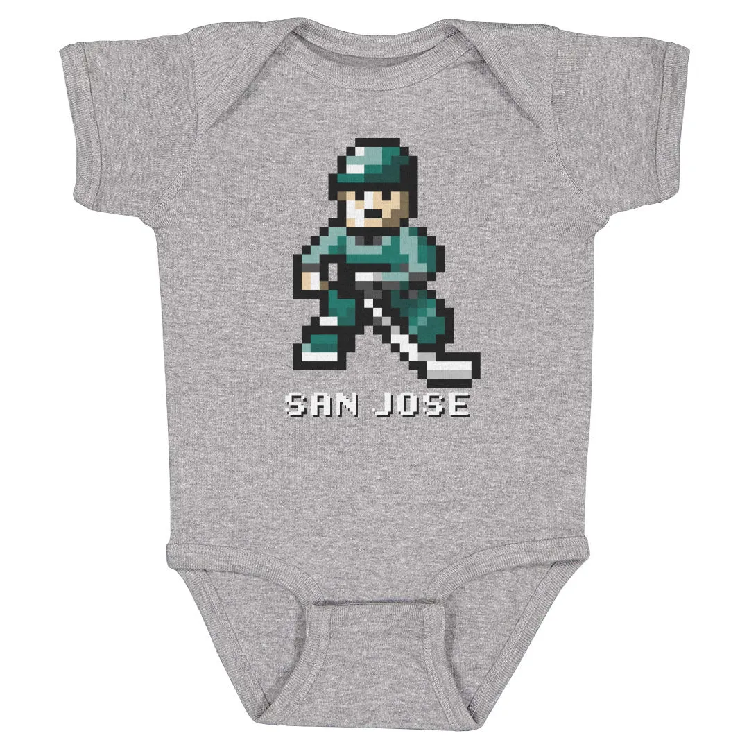 San Jose Hockey 8-bit WHT sold by 500 Level product image thumbnail 2
