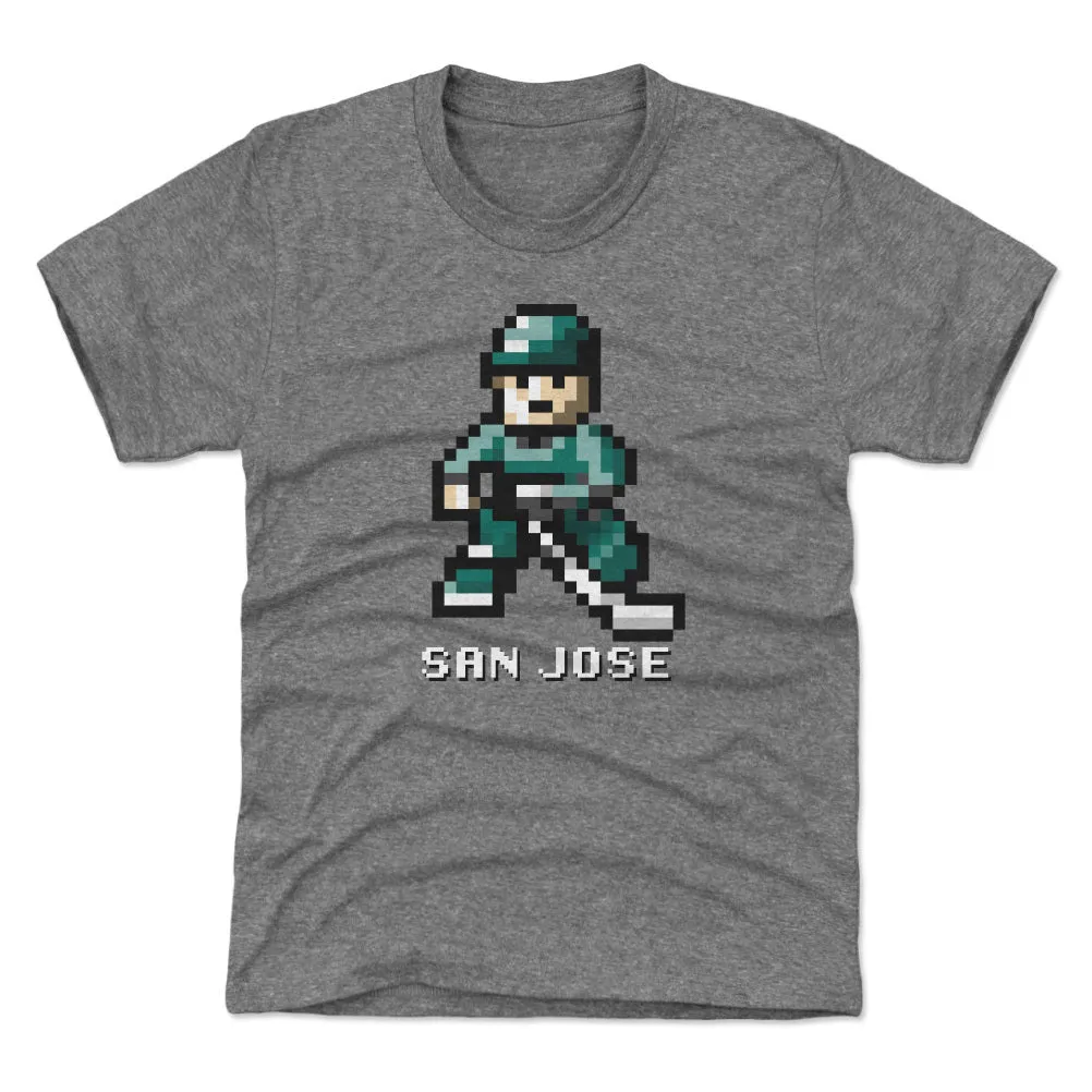 San Jose Hockey 8-bit WHT sold by 500 Level
