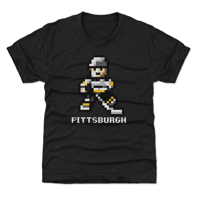 Pittsburgh Hockey 8-bit WHT sold by 500 Level