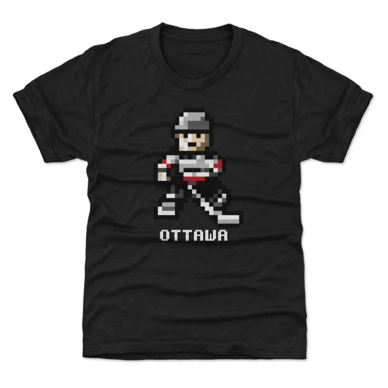Ottawa Hockey 8-bit WHT sold by 500 Level