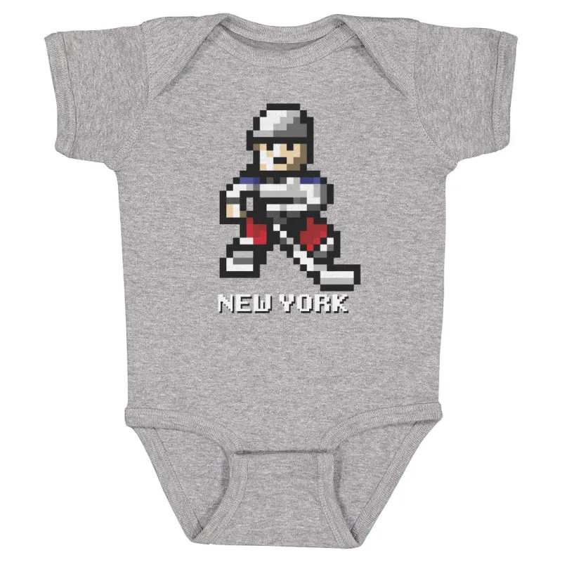 New York R Hockey 8-bit WHT sold by 500 Level