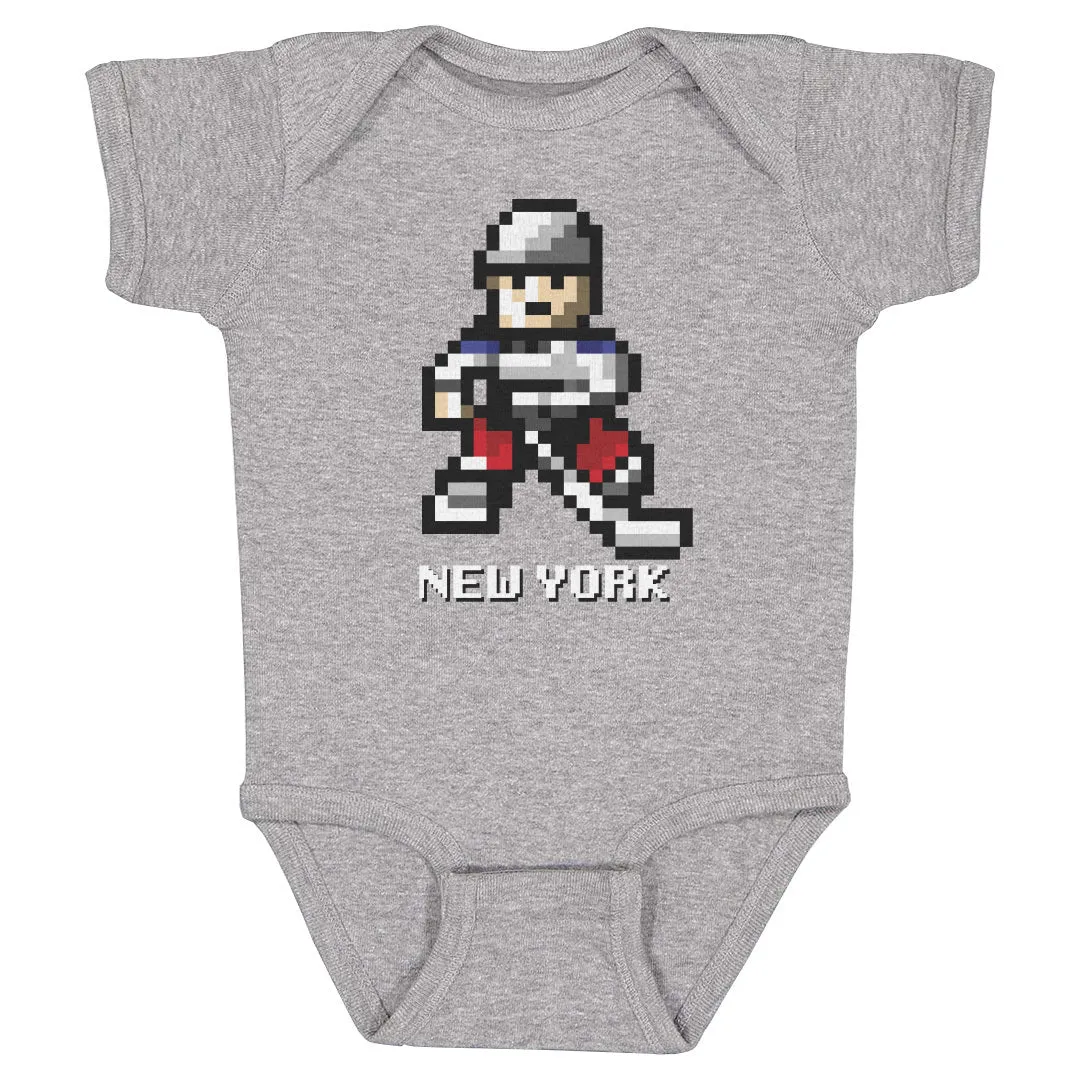 New York R Hockey 8-bit WHT sold by 500 Level