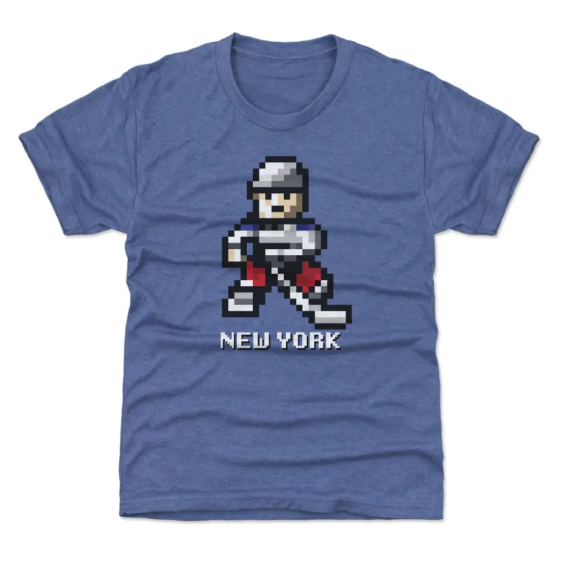 New York R Hockey 8-bit WHT sold by 500 Level