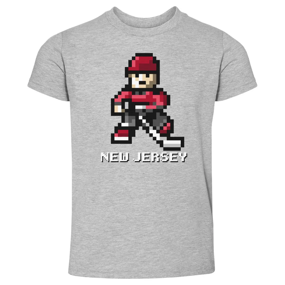 New Jersey Hockey 8-bit WHT sold by 500 Level product image thumbnail 2